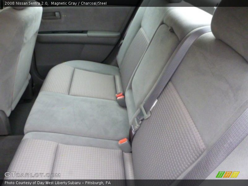 Magnetic Gray / Charcoal/Steel 2008 Nissan Sentra 2.0