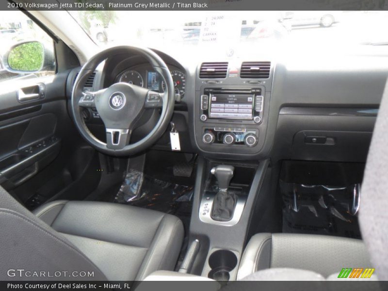 Platinum Grey Metallic / Titan Black 2010 Volkswagen Jetta TDI Sedan