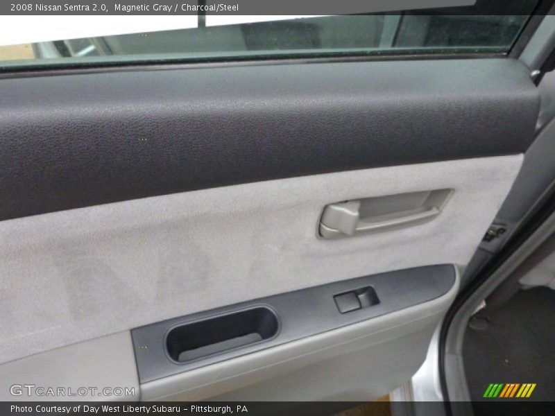 Magnetic Gray / Charcoal/Steel 2008 Nissan Sentra 2.0