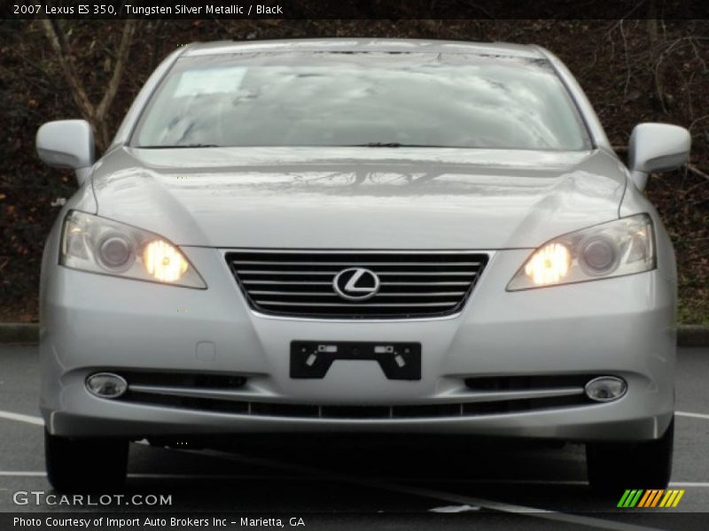 Tungsten Silver Metallic / Black 2007 Lexus ES 350