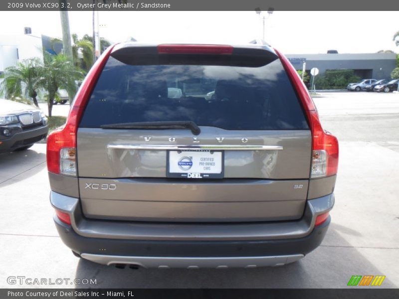 Oyster Grey Metallic / Sandstone 2009 Volvo XC90 3.2