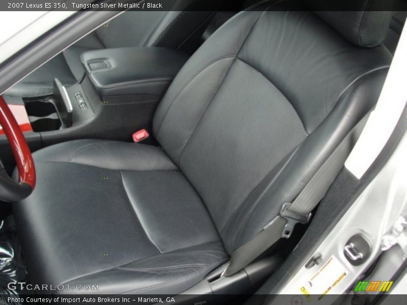 Tungsten Silver Metallic / Black 2007 Lexus ES 350