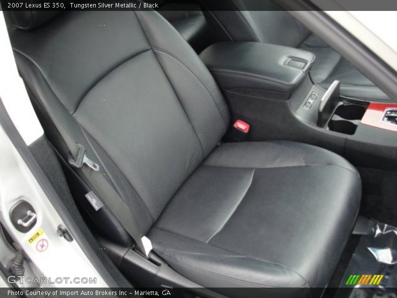 Tungsten Silver Metallic / Black 2007 Lexus ES 350
