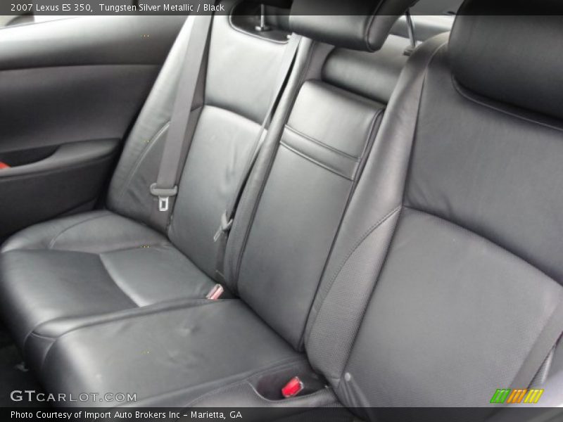 Tungsten Silver Metallic / Black 2007 Lexus ES 350