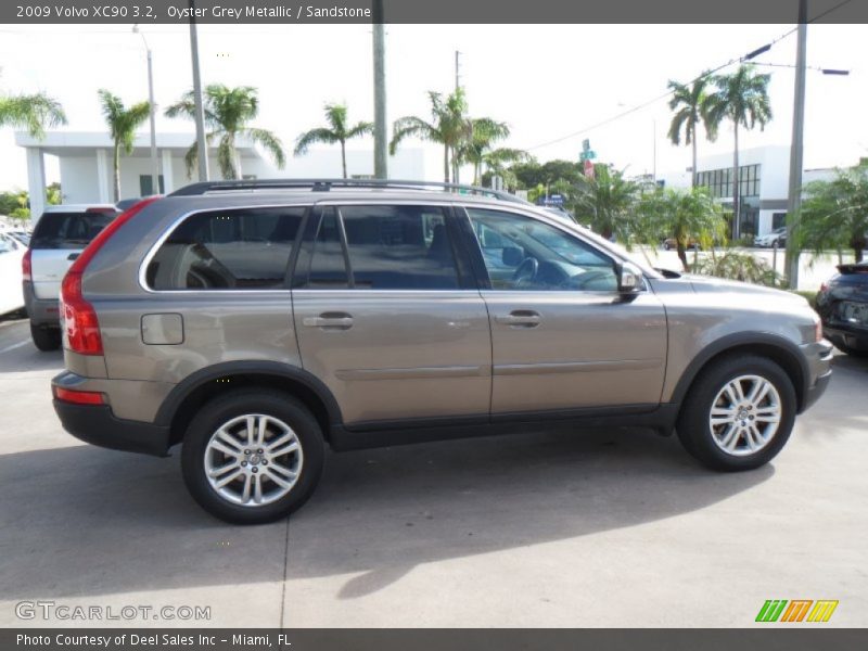 Oyster Grey Metallic / Sandstone 2009 Volvo XC90 3.2