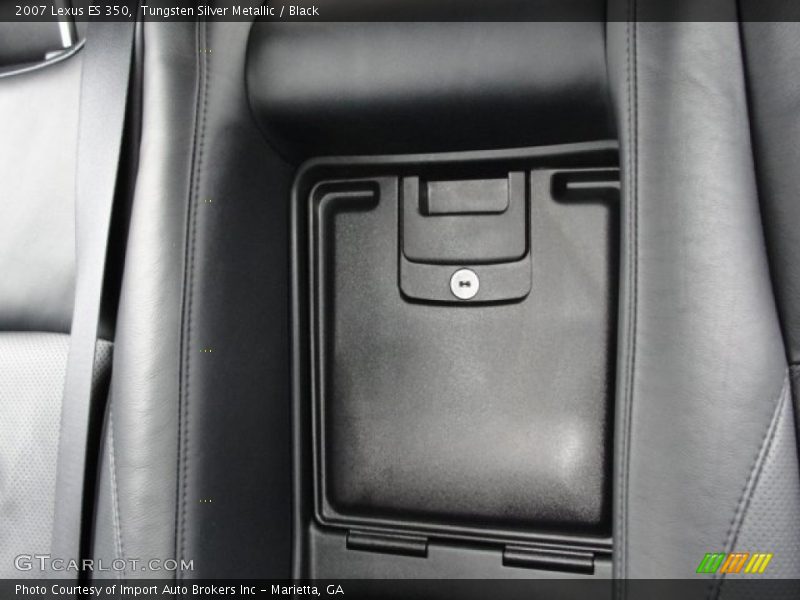 Tungsten Silver Metallic / Black 2007 Lexus ES 350