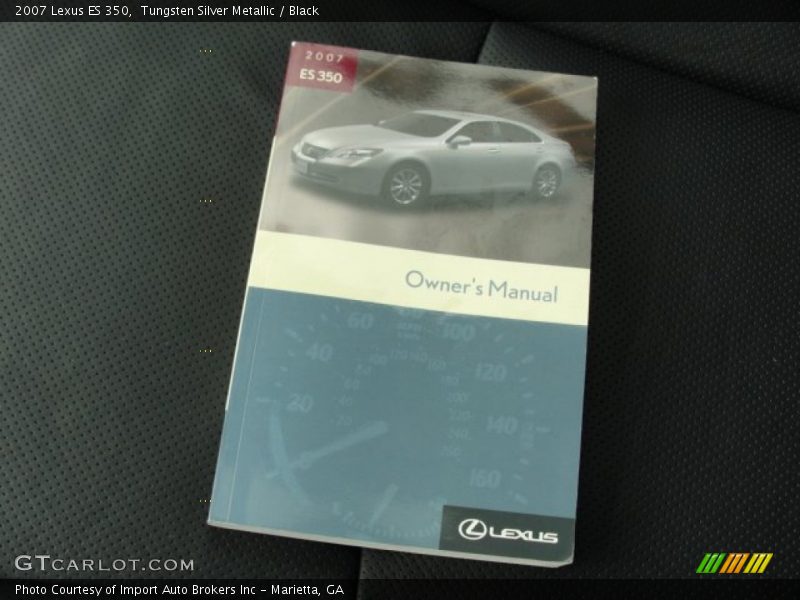 Tungsten Silver Metallic / Black 2007 Lexus ES 350