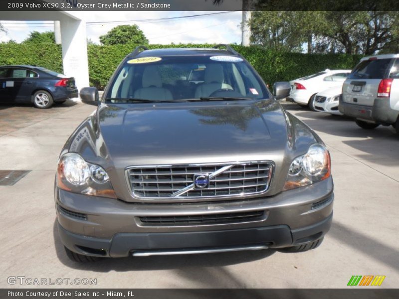 Oyster Grey Metallic / Sandstone 2009 Volvo XC90 3.2