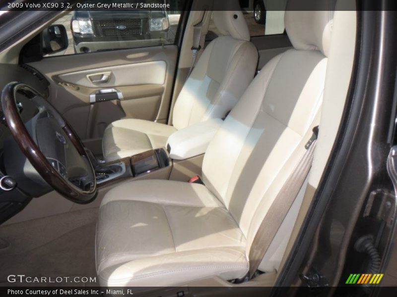Oyster Grey Metallic / Sandstone 2009 Volvo XC90 3.2