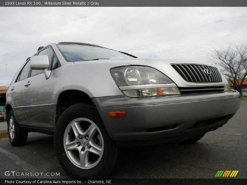 Millenium Silver Metallic / Gray 1999 Lexus RX 300