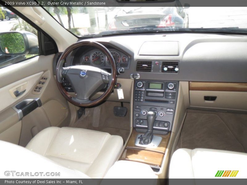 Oyster Grey Metallic / Sandstone 2009 Volvo XC90 3.2