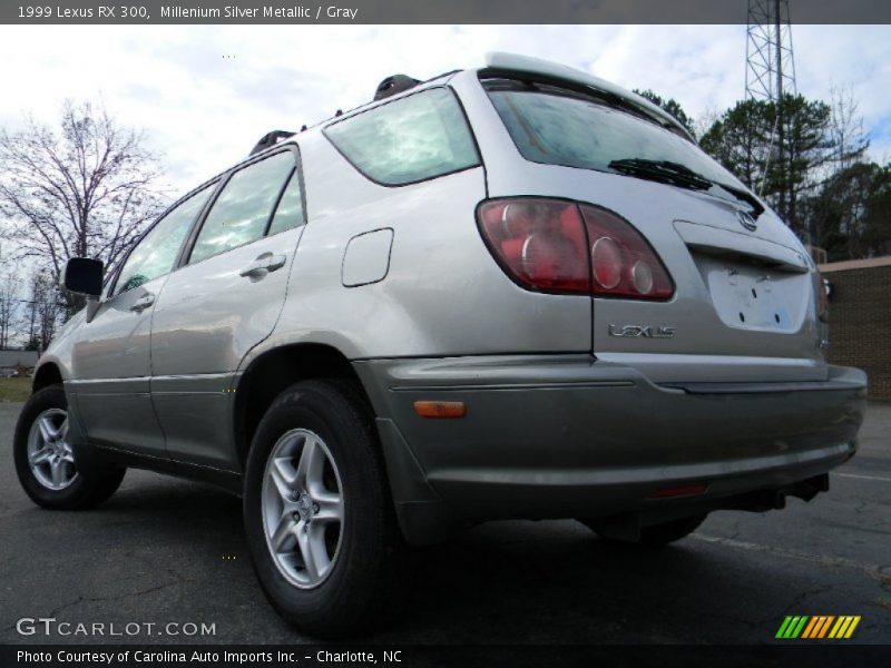 Millenium Silver Metallic / Gray 1999 Lexus RX 300