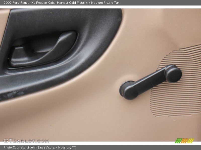 Harvest Gold Metallic / Medium Prairie Tan 2002 Ford Ranger XL Regular Cab