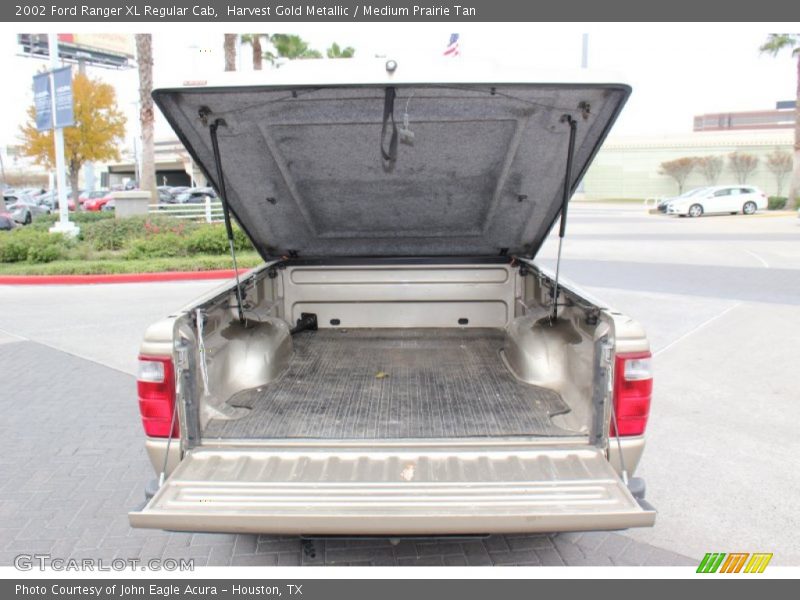 Harvest Gold Metallic / Medium Prairie Tan 2002 Ford Ranger XL Regular Cab