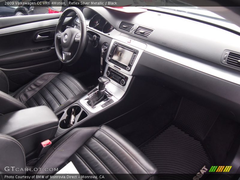 Reflex Silver Metallic / Black 2009 Volkswagen CC VR6 4Motion