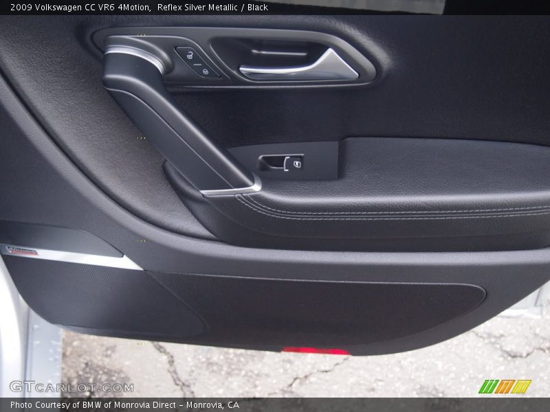 Reflex Silver Metallic / Black 2009 Volkswagen CC VR6 4Motion