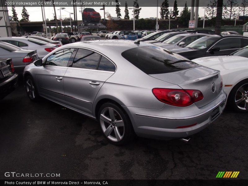 Reflex Silver Metallic / Black 2009 Volkswagen CC VR6 4Motion