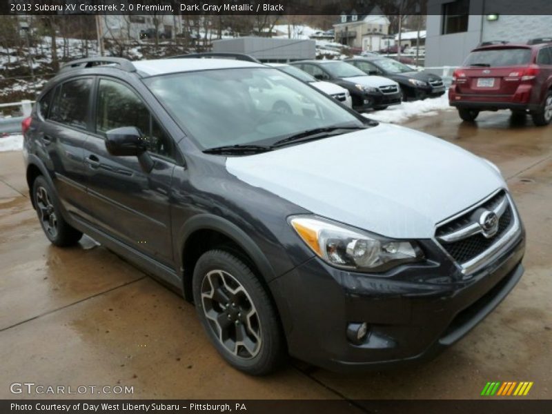 Dark Gray Metallic / Black 2013 Subaru XV Crosstrek 2.0 Premium