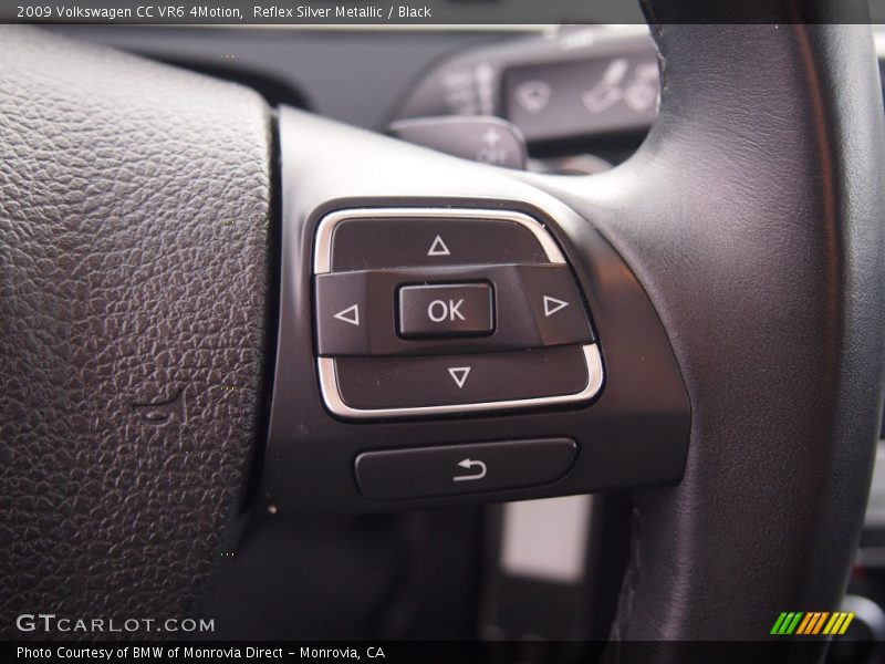 Reflex Silver Metallic / Black 2009 Volkswagen CC VR6 4Motion
