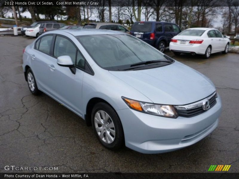 Front 3/4 View of 2012 Civic LX Sedan