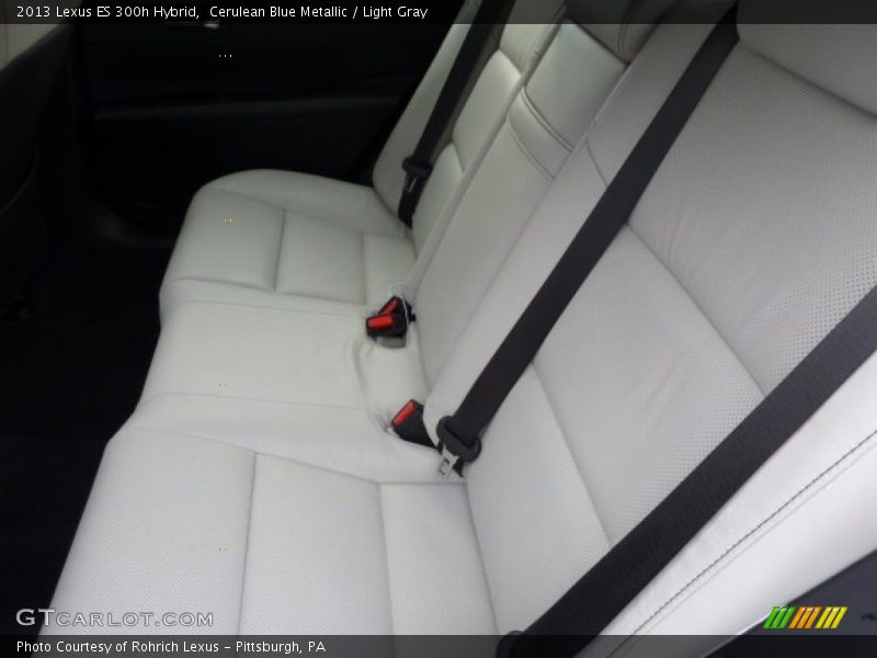 Rear Seat of 2013 ES 300h Hybrid