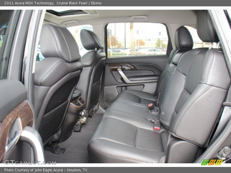 Crystal Black Pearl / Ebony 2011 Acura MDX Technology