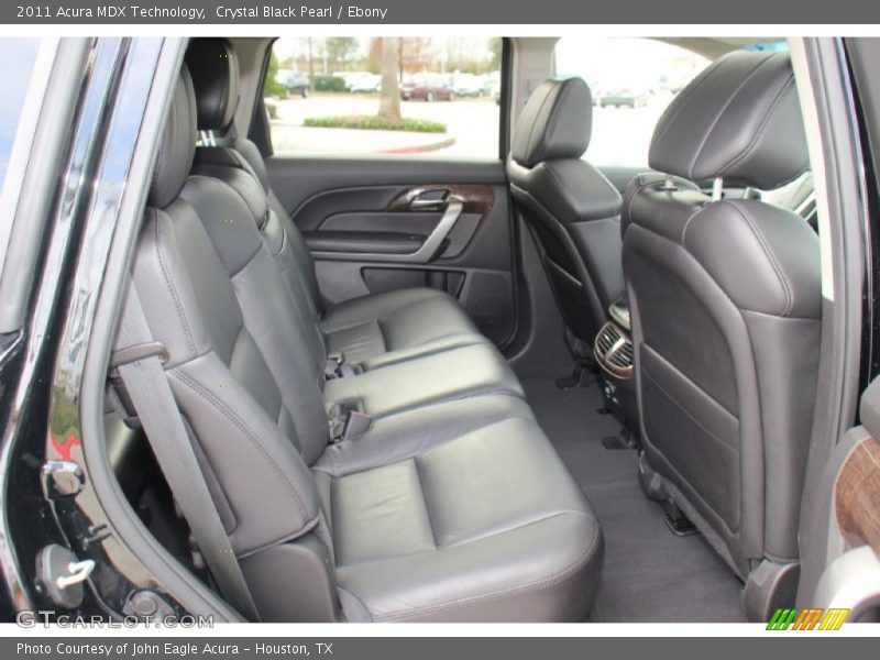 Crystal Black Pearl / Ebony 2011 Acura MDX Technology
