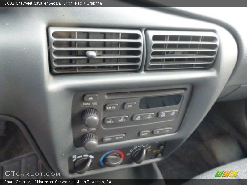 Controls of 2002 Cavalier Sedan