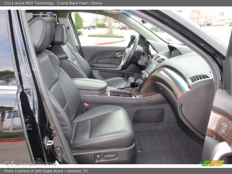 Crystal Black Pearl / Ebony 2011 Acura MDX Technology