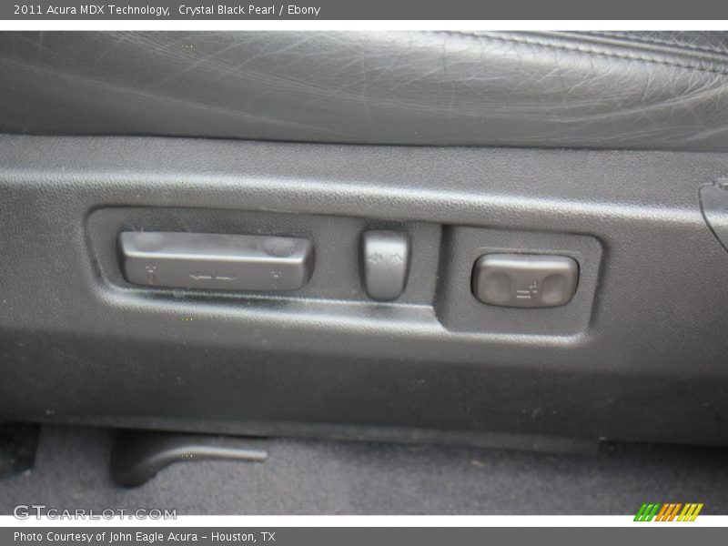 Crystal Black Pearl / Ebony 2011 Acura MDX Technology