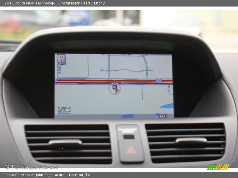Crystal Black Pearl / Ebony 2011 Acura MDX Technology