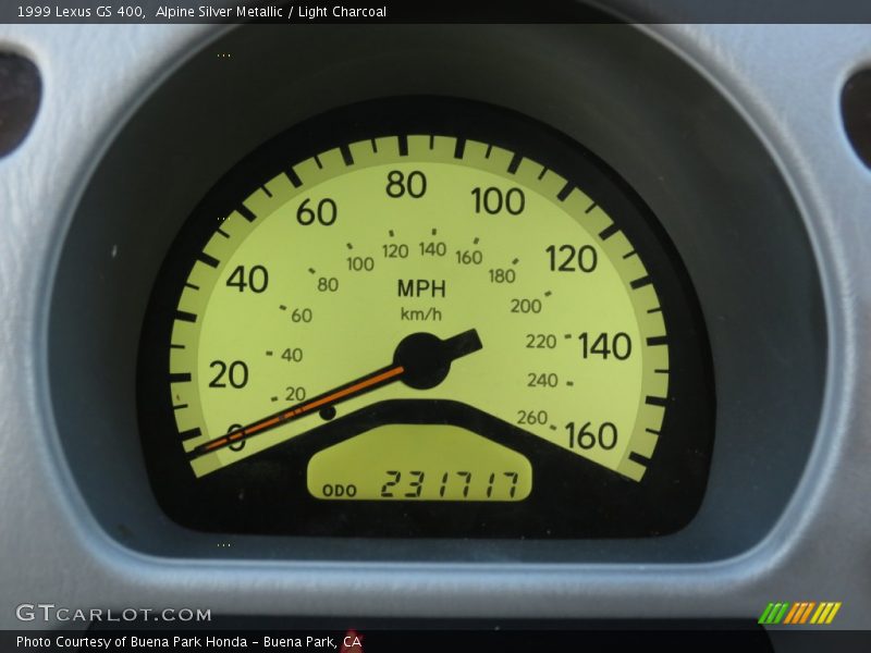  1999 GS 400 400 Gauges