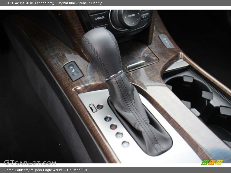 Crystal Black Pearl / Ebony 2011 Acura MDX Technology