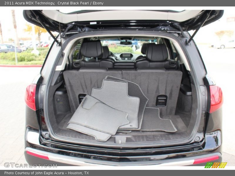 Crystal Black Pearl / Ebony 2011 Acura MDX Technology