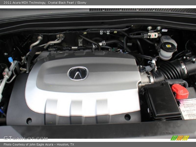 Crystal Black Pearl / Ebony 2011 Acura MDX Technology