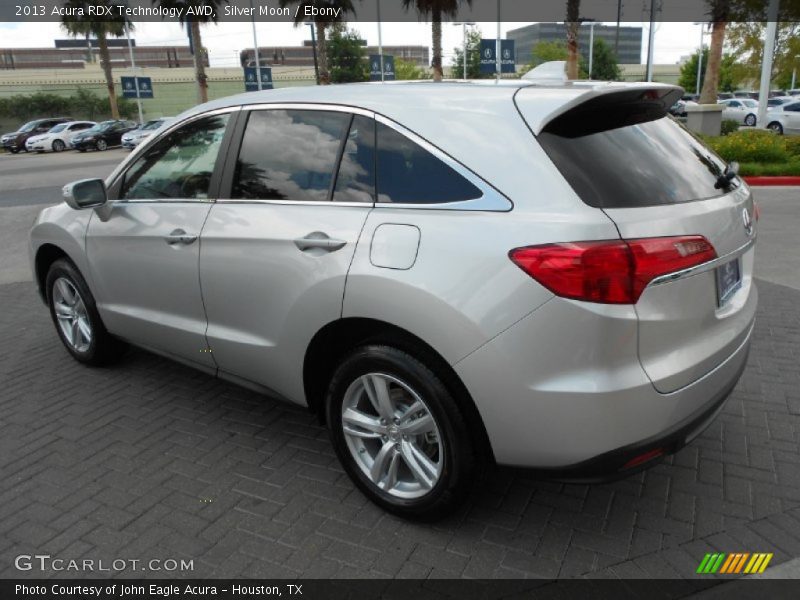Silver Moon / Ebony 2013 Acura RDX Technology AWD