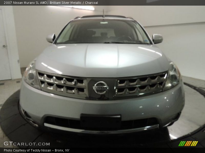Brilliant Silver Metallic / Charcoal 2007 Nissan Murano SL AWD
