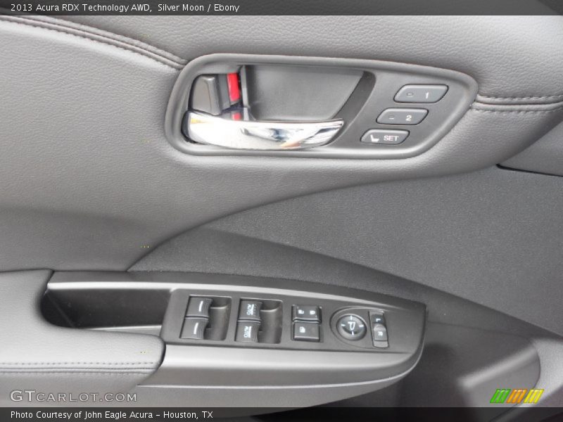 Silver Moon / Ebony 2013 Acura RDX Technology AWD