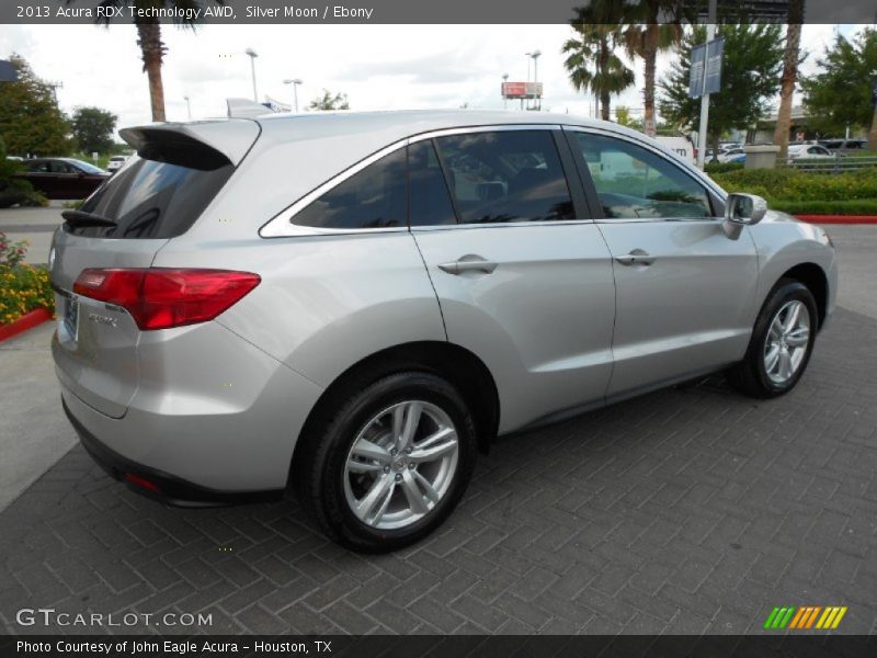 Silver Moon / Ebony 2013 Acura RDX Technology AWD