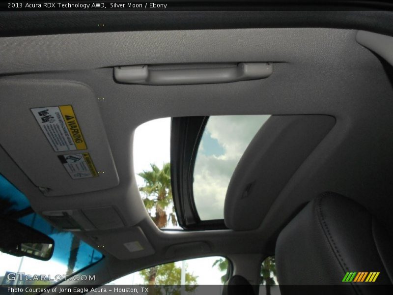 Silver Moon / Ebony 2013 Acura RDX Technology AWD