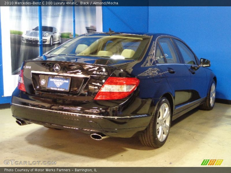 Black / Almond/Mocha 2010 Mercedes-Benz C 300 Luxury 4Matic
