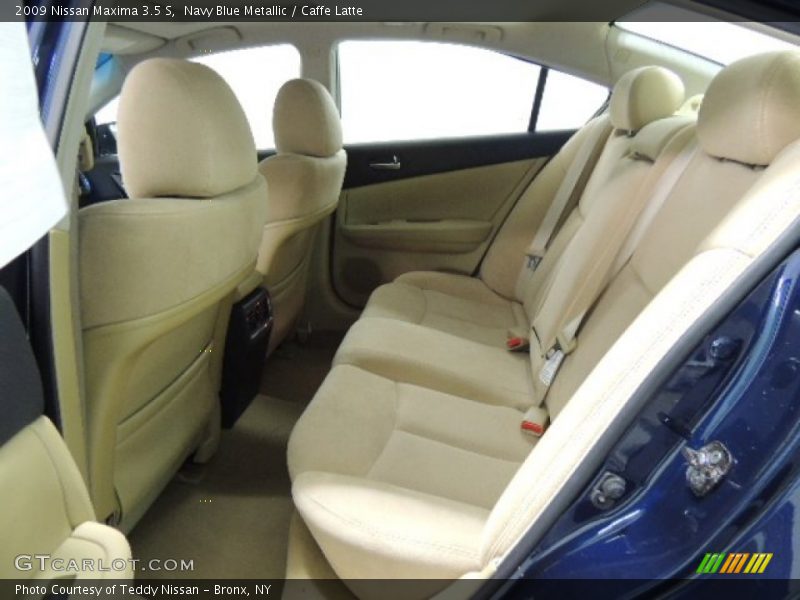 Navy Blue Metallic / Caffe Latte 2009 Nissan Maxima 3.5 S
