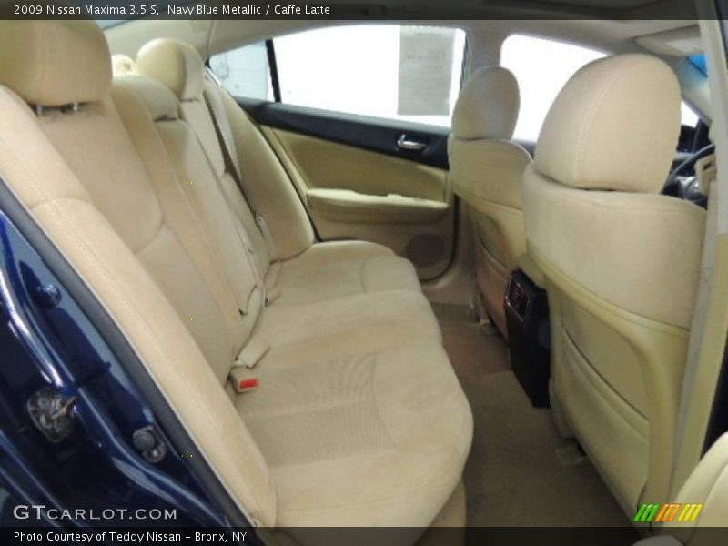 Navy Blue Metallic / Caffe Latte 2009 Nissan Maxima 3.5 S