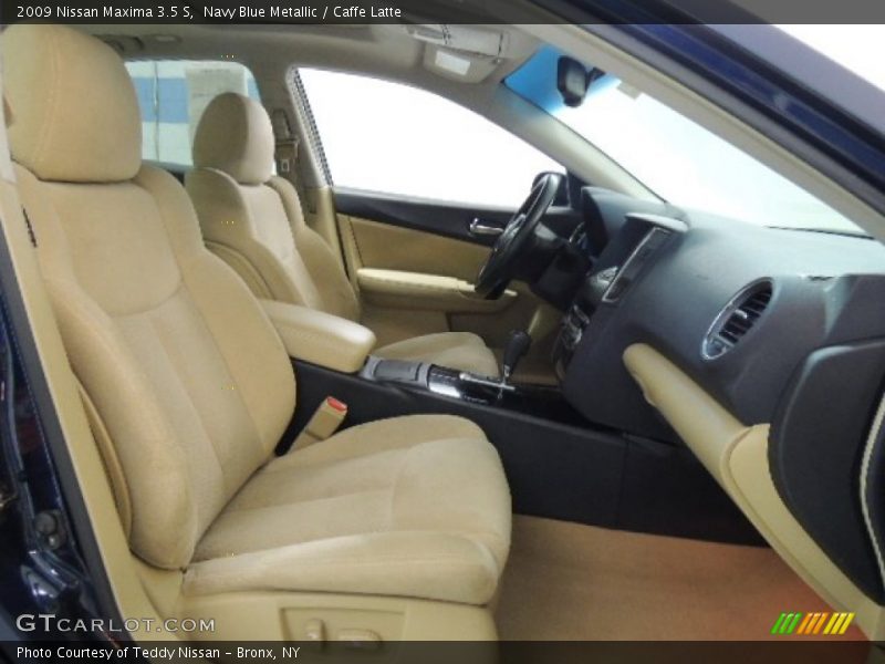Navy Blue Metallic / Caffe Latte 2009 Nissan Maxima 3.5 S