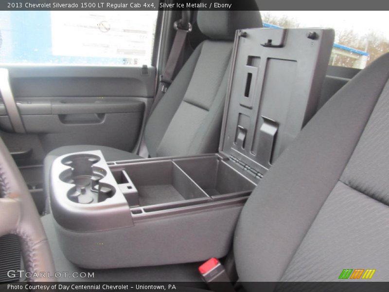 Silver Ice Metallic / Ebony 2013 Chevrolet Silverado 1500 LT Regular Cab 4x4
