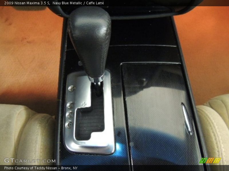 Navy Blue Metallic / Caffe Latte 2009 Nissan Maxima 3.5 S
