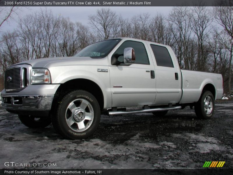 Silver Metallic / Medium Flint 2006 Ford F250 Super Duty Tuscany FTX Crew Cab 4x4