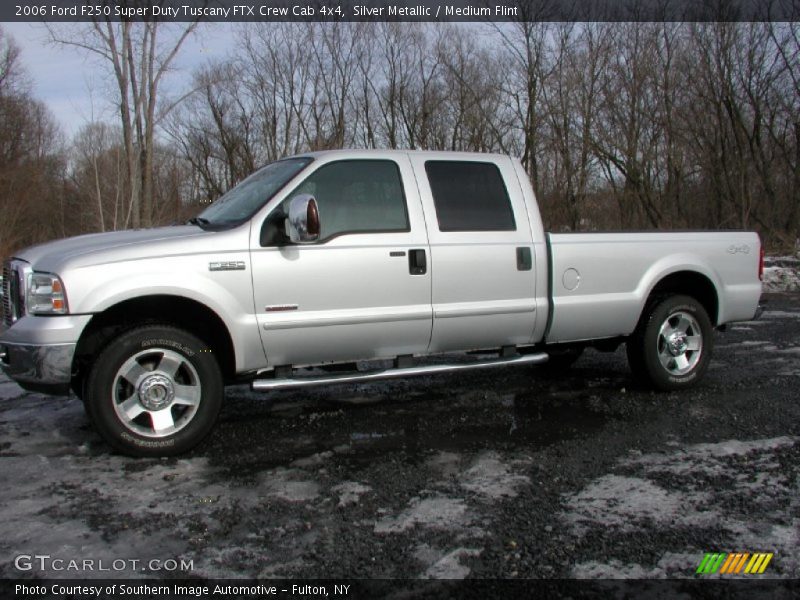 Silver Metallic / Medium Flint 2006 Ford F250 Super Duty Tuscany FTX Crew Cab 4x4