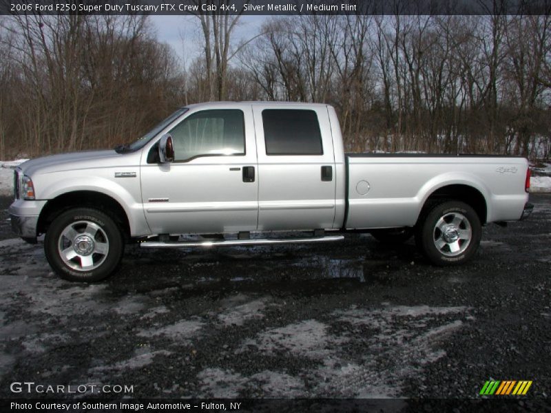 Silver Metallic / Medium Flint 2006 Ford F250 Super Duty Tuscany FTX Crew Cab 4x4