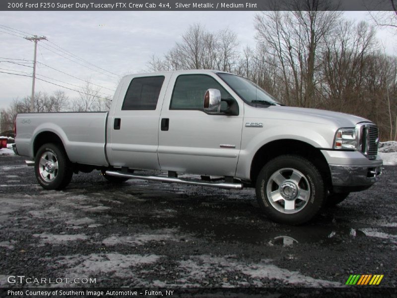 Silver Metallic / Medium Flint 2006 Ford F250 Super Duty Tuscany FTX Crew Cab 4x4